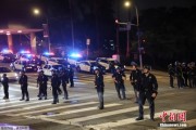温县约200名海军陆战队士兵进驻洛杉矶 开始执行警戒守卫任务